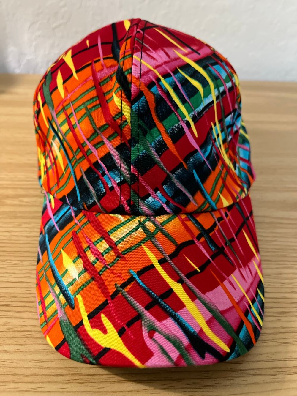 Magid Hats vibrant abstract multi-color patterned baseball cap Unisex Adjustible